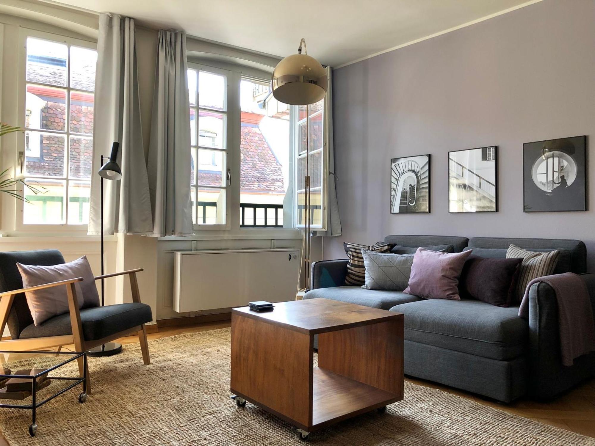 Historical, Bright & Beautiful In Old City - 3Rd Floor Bern Bagian luar foto